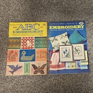 Vintage Embroidery Book Set
